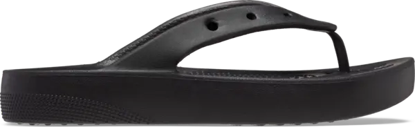 Image of Crocs Women Classic Platform Flips Black 5