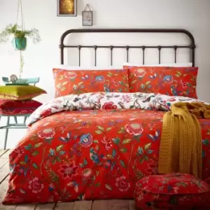 Image of Furn. Pomelo Single Duvet Cover Set Cotton Polyester Orange