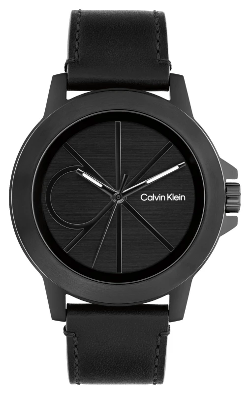 Image of Calvin Klein 25200525 CK Reset (42mm) Black Dial / Black Watch