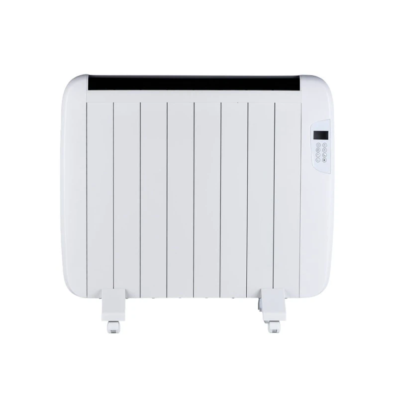 Image of ENER-J Smart WiFi Radiator Heater 1200W, White Body (720x580x55mm) Size: 106cm x 16.02cm x 42.84cm White Unisex 106cm x 16.02cm x 42.84 cm
