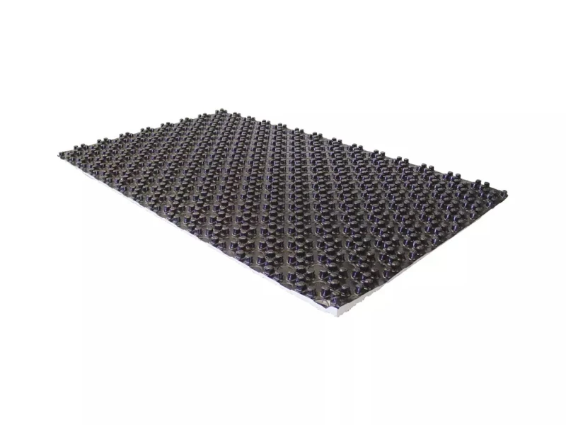 Image of John Guest Underfloor Heating Tile Floor Panels (Pack Of 12) Black