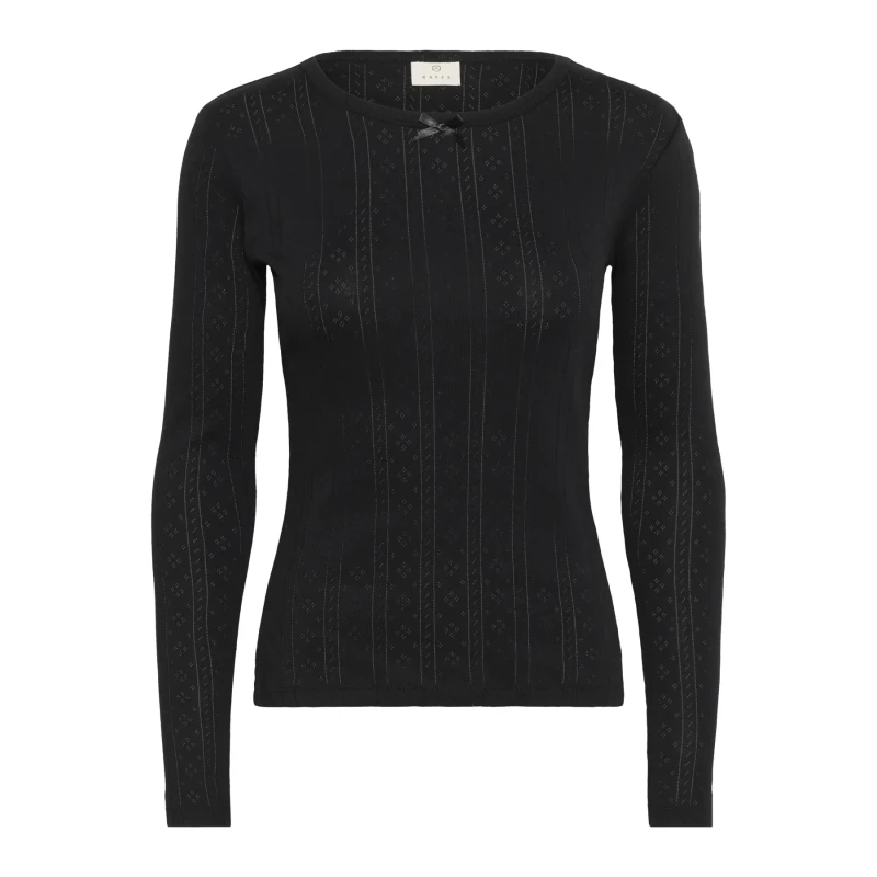 Image of Kaffe Womens T-Shirt KAFFE Hilda Noir Female S