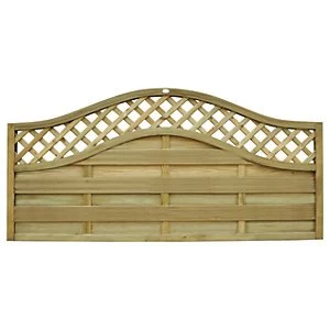 Image of Forest Garden Bristol Fence Panel - 6x3ft Pack of 5