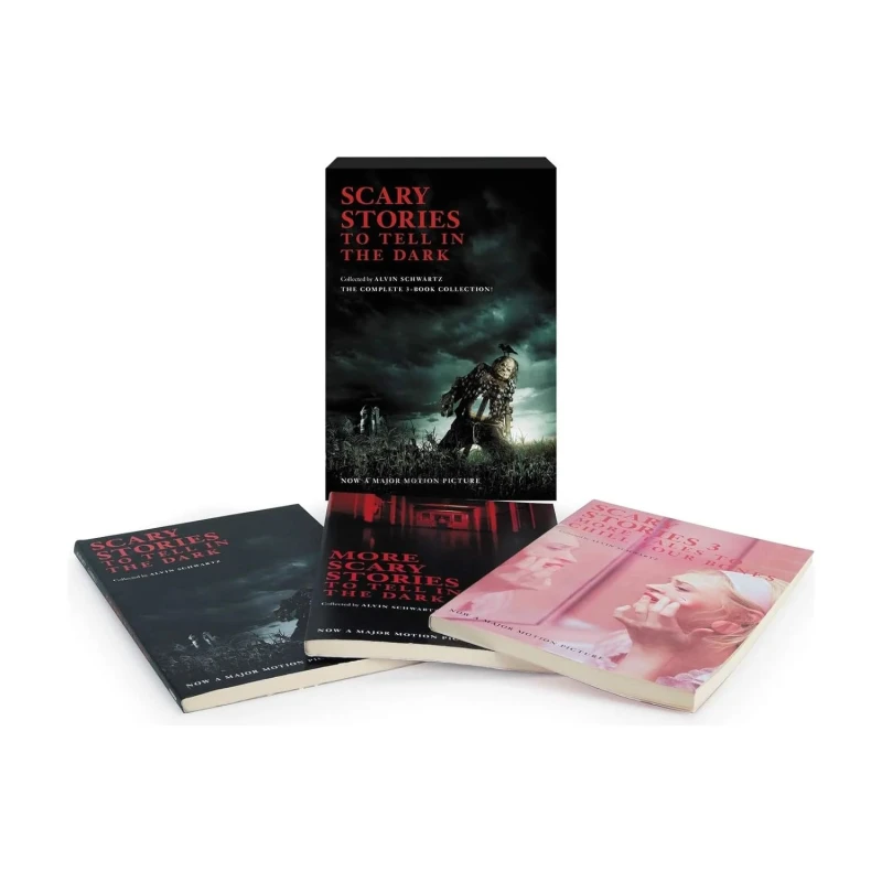 Image of Scary Stories to Tell in the Dark Box Set by Alvin Schwartz Alvin Schwartz Books