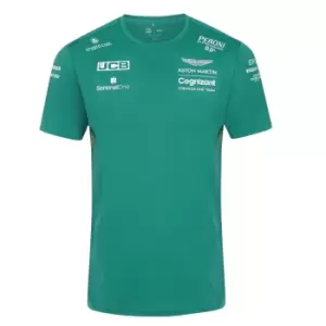 Image of 2022 Aston Martin Official Team T-Shirt (Green)