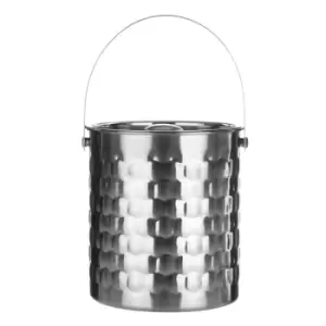 Image of Olivia's Textured Pale Ice Bucket Silver