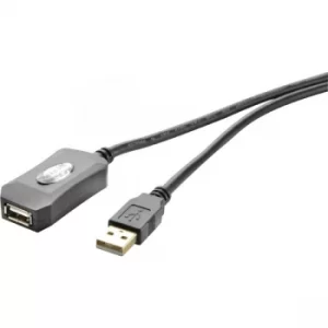 Image of Renkforce 1360258 USB 2.0 Repeater Cable 5m