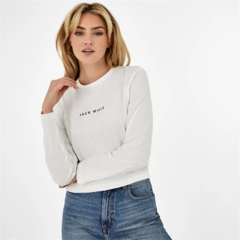 Image of Jack Wills Long Sleeve Top - White