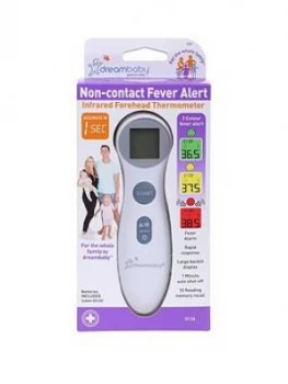 Image of Dreambaby Infared 1 Second Fever Alert Digital Forehead Thermometer, One Colour