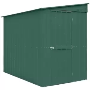 Image of Lotus - 5x8 Heritage Green Metal Lean To Shed - Heritage Green