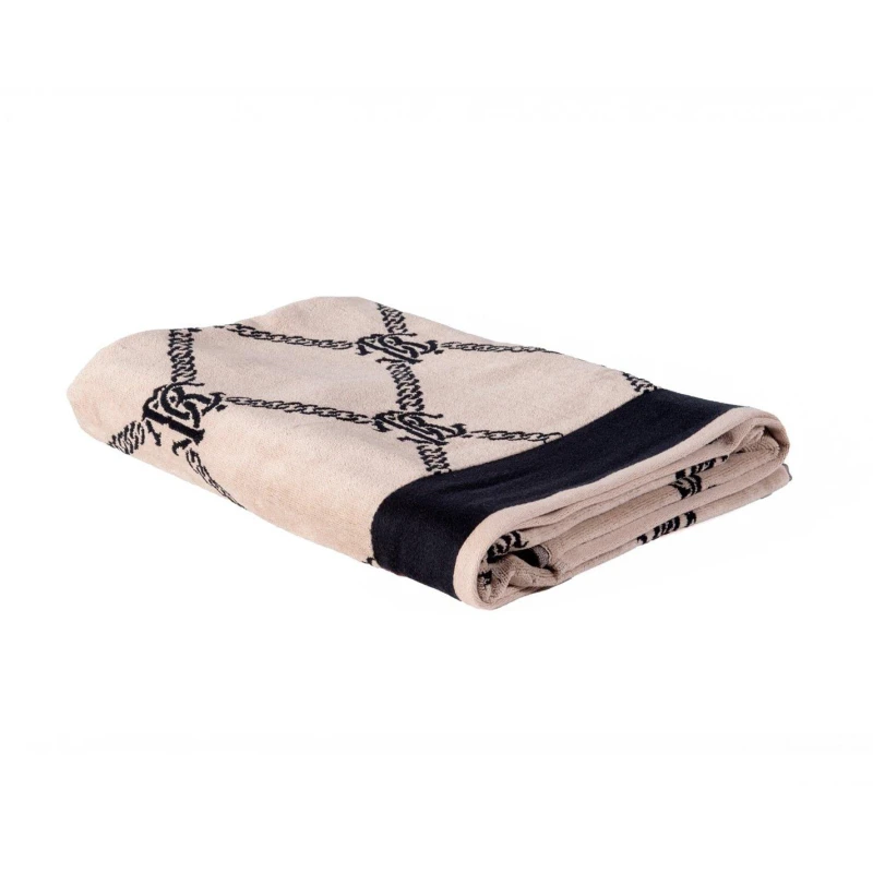 Image of ROBERTO CAVALLI HOME Spider Towels - Beige Beige Hand Towel