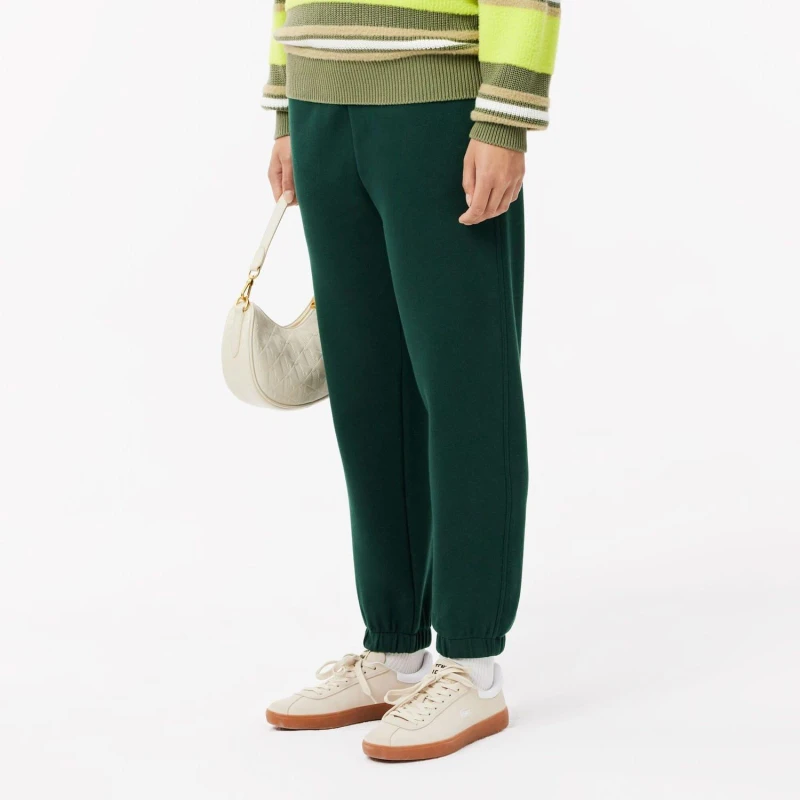 Image of Lacoste Piqu Sweatpants Green female 8