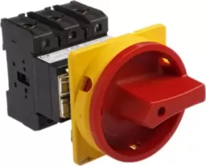 Image of Eaton 3 Pole Rear Panel Non Fused Isolator Switch - 63A Maximum Current, 37kW Power Rating, IP65