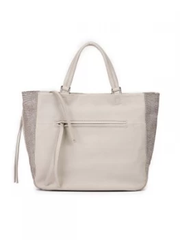 Image of Village England Edenfield Large Tote Bag Taupe