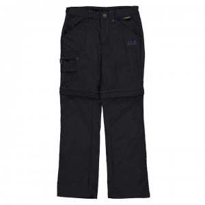 Image of Jack Wolfskin Wolfskin Safari ZO Trousers - Night Blue