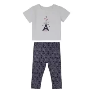 Image of Elle Tee/Legging Set Bb99 - Blue