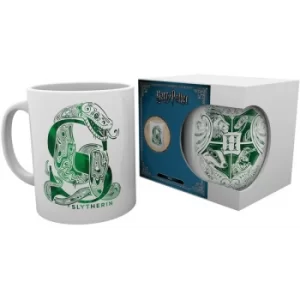 Image of Harry Potter Slytherin Monogram Mug