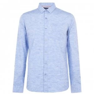 Image of SoulCal Marl Long Sleeve Shirt Mens - Blue
