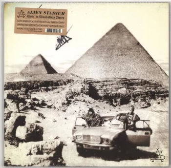 Image of Alien Stadium Livin' In Elizabethan Times - Magenta Vinyl + Autographed 2017 UK 12" vinyl DS128TX