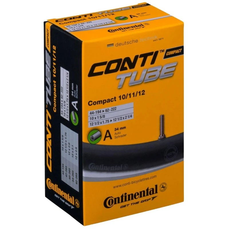 Image of Continental Cpct10 44-62 Bike Tube Junior - Black One Size