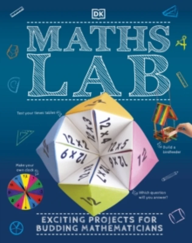 Image of DK Maths Lab Book Multi unisex