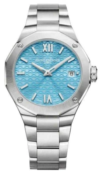 Image of Baume & Mercier Riviera Quartz Womens Blue Dial Watch