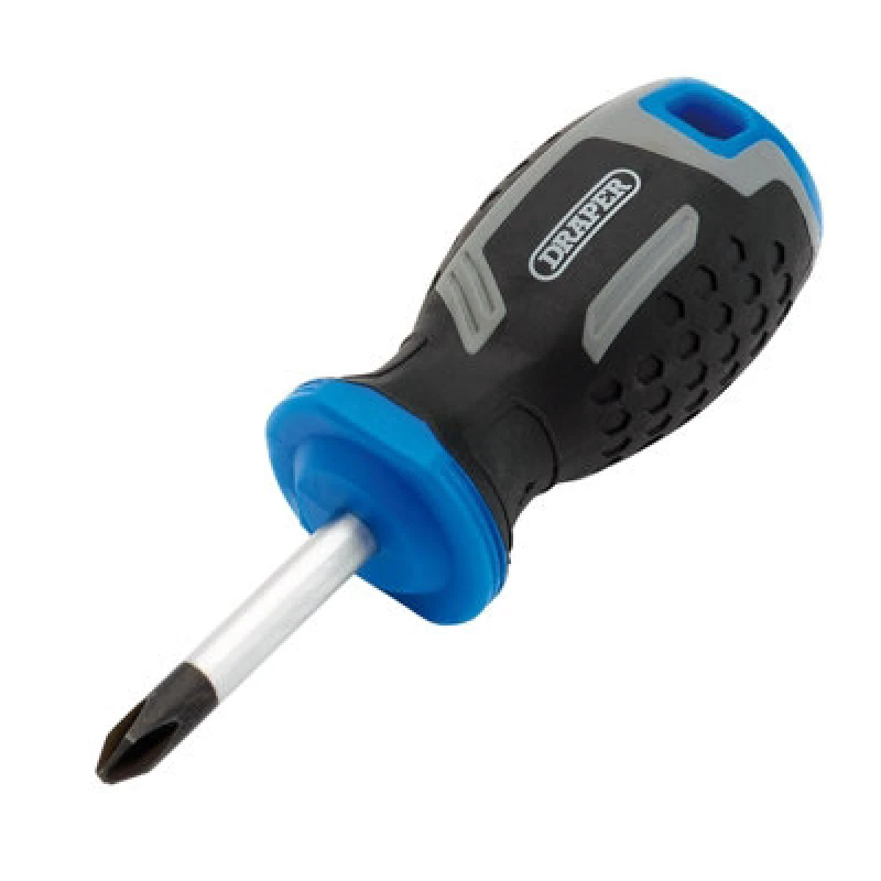 Image of Draper 13357 Phillips Soft Grip Screwdriver, PH2 x 38mm 13357