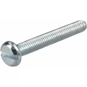 Image of R-tech - 337023 Slotted Pan Head Machine Screws bzp M4 30mm - Pack Of 100