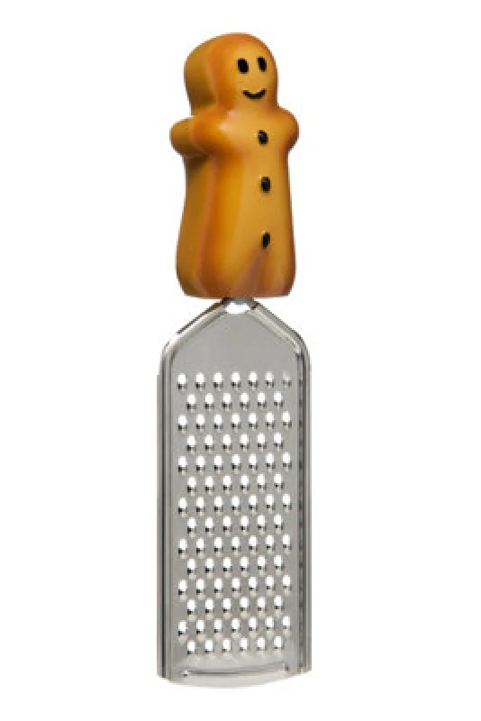 Image of Premier Housewares Gingerbread Man Fine Grater Silver