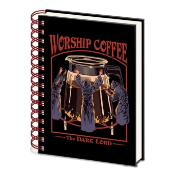 Image of Steven Rhodes - Worship Coffee A5 Notebook