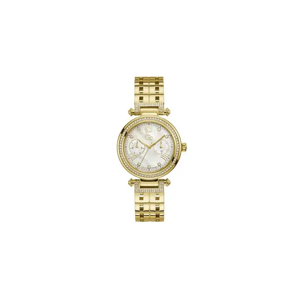 Image of Gc Watches Ladies Yellow Gold PrimeChic Watch Y78002L1MF