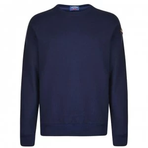 Image of Paul And Shark Long Sleeved Sweatshirt - Navy