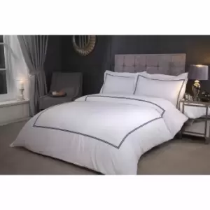 Image of Emma Barclay Mayfair Duvet Set Double Bed Navy