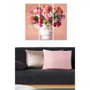 Image of MDF66679831 Multicolor Decorative MDF Painting (3 Pieces)