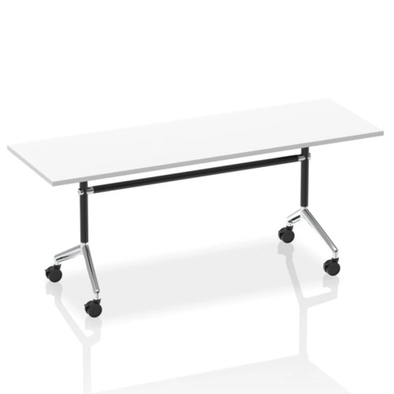 Image of Impulse Impulse 1800mm Flip Top Rectangular Table White Top IFTR1800WHT
