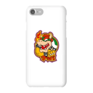 Image of Nintendo Super Mario Bowser Kanji Phone Case - iPhone 7 - Snap Case - Gloss