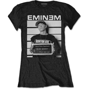 Image of Eminem - Arrest Womens Large T-Shirt - Black