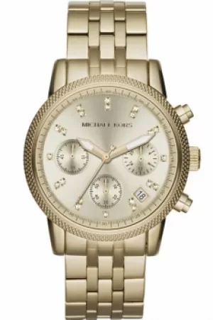 Image of Ladies Michael Kors Ritz Chronograph Watch MK5676