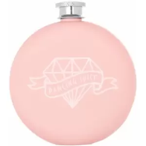 Image of Premier Housewares 5oz Pink Finish Hip Flask / Airtight Pocket Flask For Alcohol Flasks For Men / Women Made from Stainless Steel / Whisky Flask 9 x