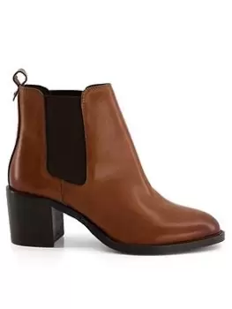 Image of Dune Pembly Chelsea Boots Female Tan UK Size 4