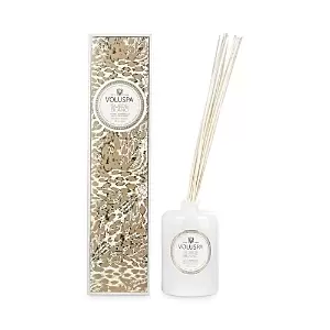 Image of Voluspa Suede Blanc Home Ambience Reed Diffuser