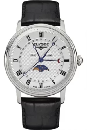 Image of Mens Elysee Momentum Moonphase Watch 77002L