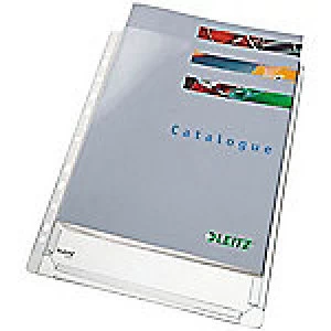 Image of Leitz Punched Pockets 47563003 A4 polyvinyl chloride (pvc) universal 170 microns Transparent 5 pieces