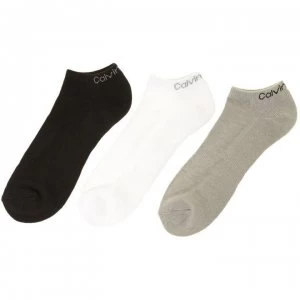 Image of Calvin Klein 3 Pack Trainer Liners - Multi-Coloured
