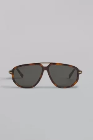 Image of DSQUARED2 Unisex Sunglasses Brown Size 59 Acetate