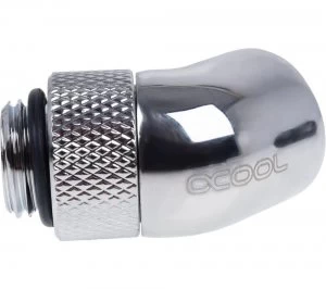 Image of Icicle 45 Degree Angled Rotary Fitting - Chrome