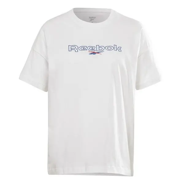 Image of Reebok Brand T-Shirt Womens - White 4