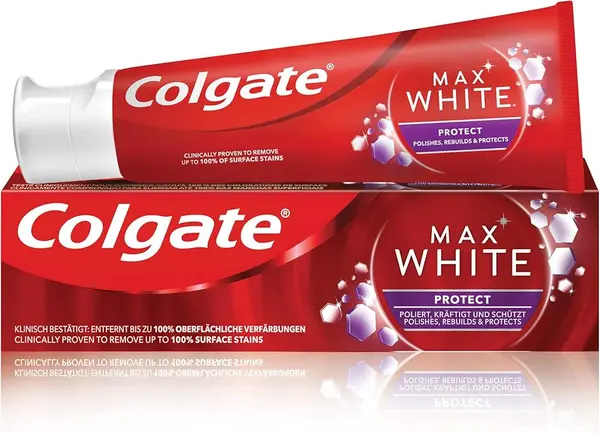 Image of Colgate Max Whitening and Protect Toothpaste 75ml