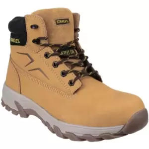 Image of Stanley Mens Tradesman Lace Up Penetration Resistant Safety Boots (7 UK) (Honey) - Honey