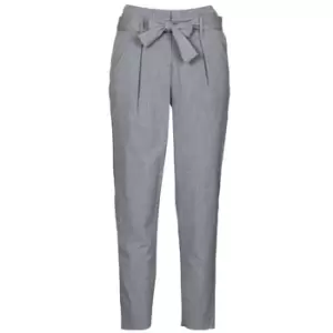 Image of Only ONLNICOLE womens Trousers in Grey - Sizes UK 6,UK 8,UK 10,UK 12,UK 14,UK 10,UK 12,UK 14